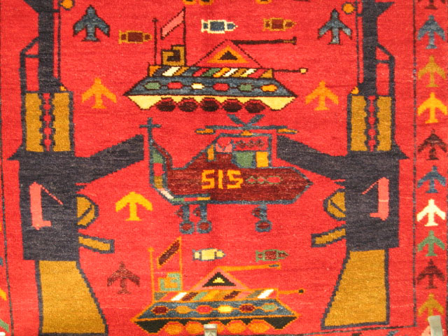 For sale: Afghan War Rug or Conflict Carpet