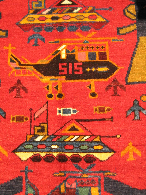 For sale: Afghan War Rug or Conflict Carpet