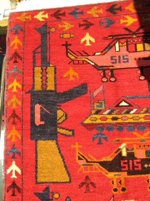 For sale: Afghan War Rug or Conflict Carpet