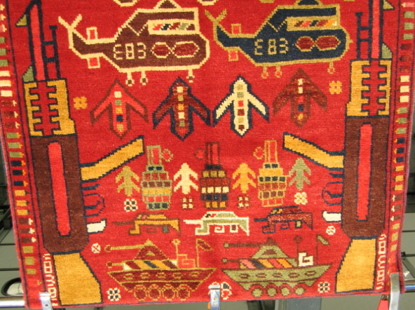 For sale: Afghan War Rug or Conflict Carpet