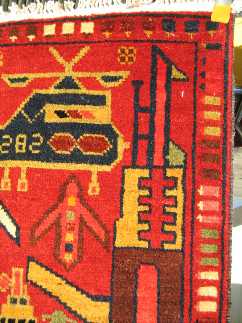 For sale: Afghan War Rug or Conflict Carpet