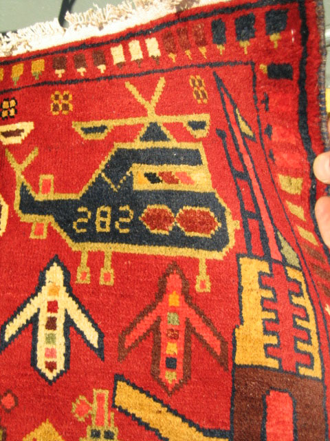 For sale: Afghan War Rug or Conflict Carpet