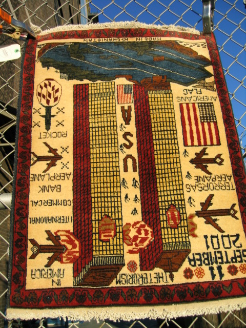 For sale: Afghan War Rug or Conflict Carpet