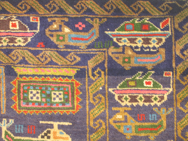 For sale: Afghan War Rug or Conflict Carpet