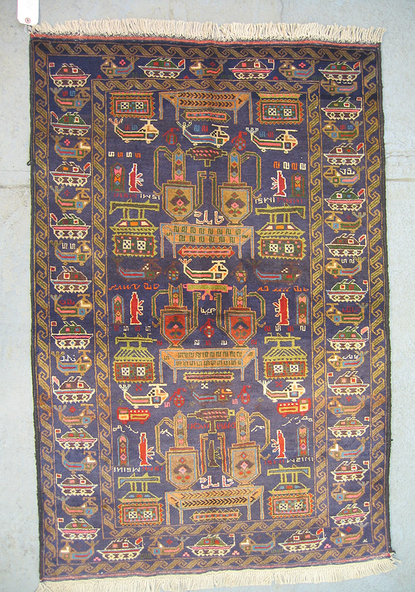 For sale: Afghan War Rug or Conflict Carpet