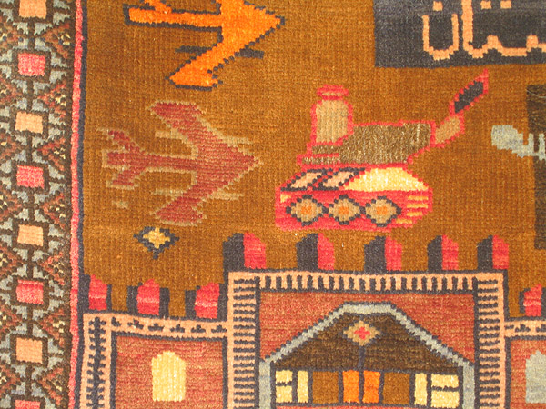 For sale: Afghan War Rug or Conflict Carpet