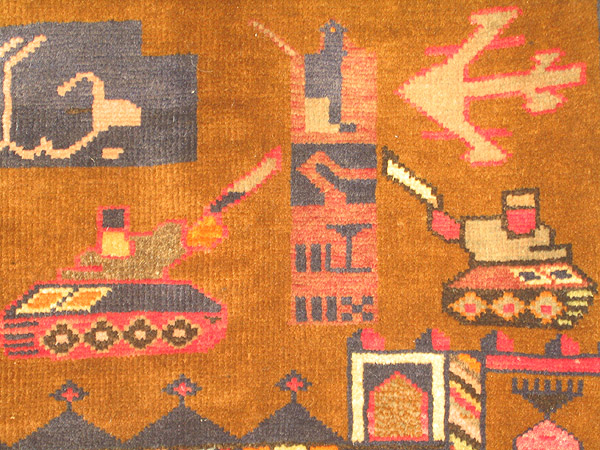 For sale: Afghan War Rug or Conflict Carpet