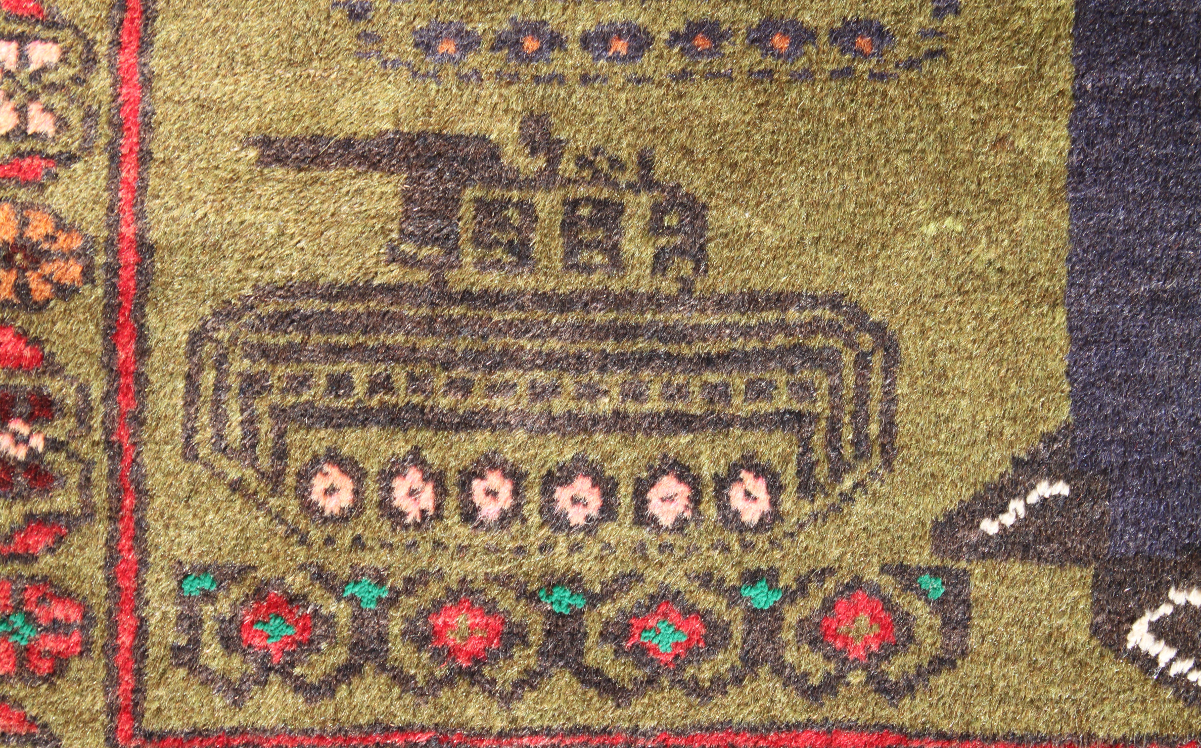 For sale: Afghan War Rug or Conflict Carpet