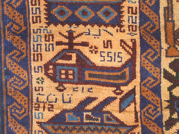 For sale: Afghan War Rug or Conflict Carpet