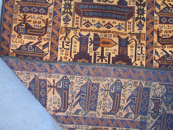 For sale: Afghan War Rug or Conflict Carpet