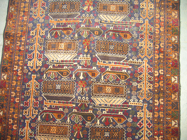 For sale: Afghan War Rug or Conflict Carpet