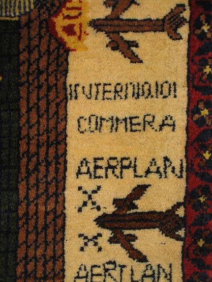 For sale: Afghan War Rug or Conflict Carpet