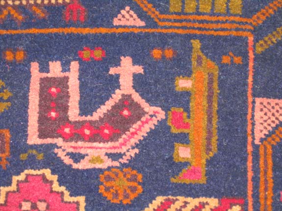 For sale: Afghan War Rug or Conflict Carpet