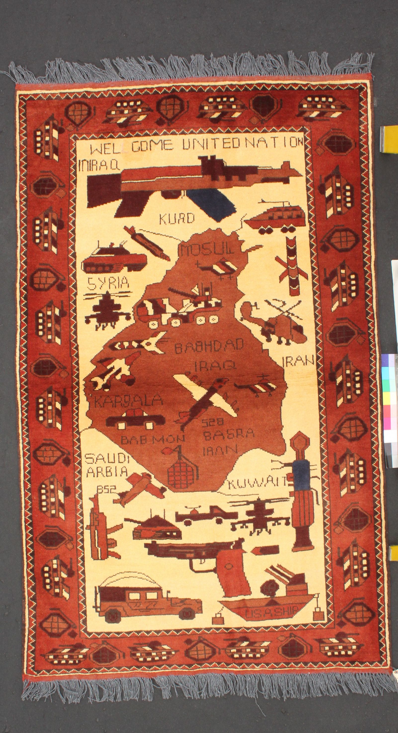 For sale: Afghan War Rug or Conflict Carpet