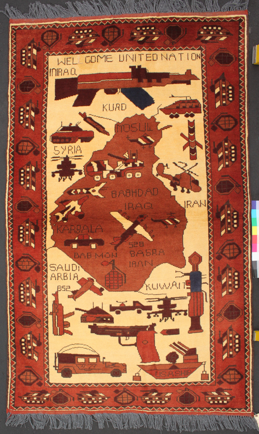 For sale: Afghan War Rug or Conflict Carpet