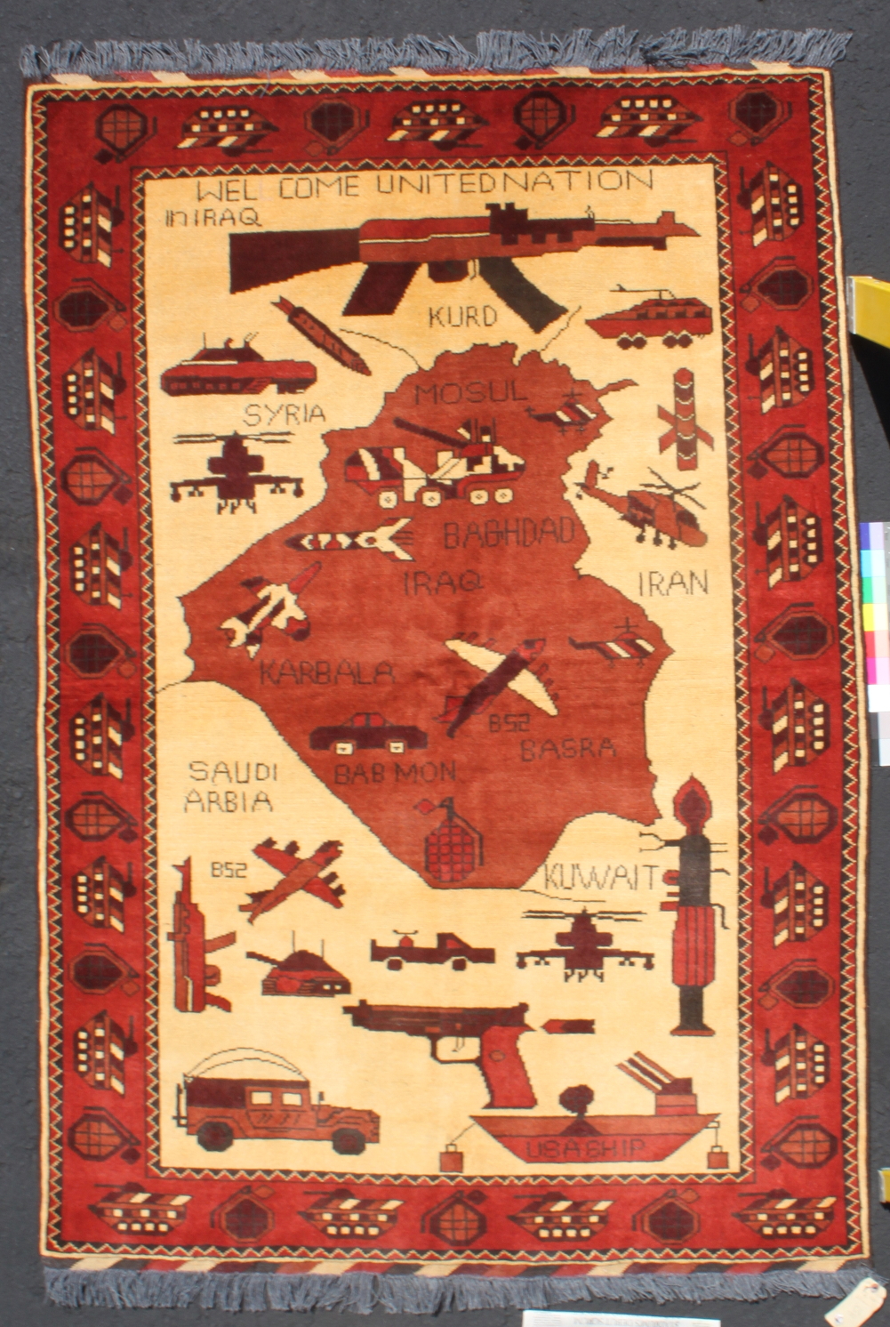 For sale: Afghan War Rug or Conflict Carpet