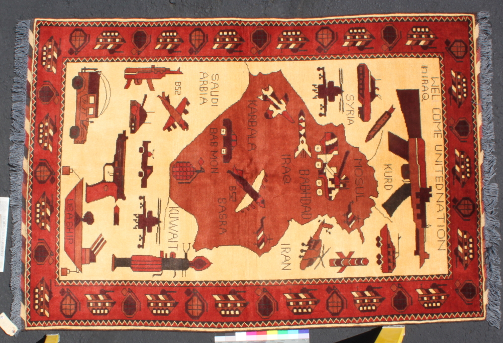 For sale: Afghan War Rug or Conflict Carpet