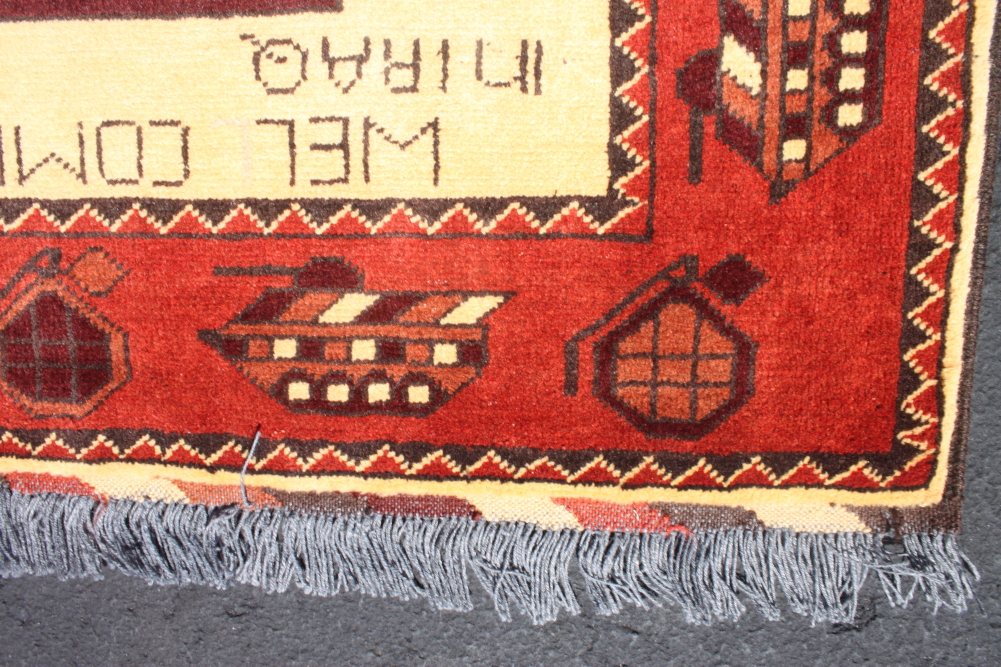 For sale: Afghan War Rug or Conflict Carpet