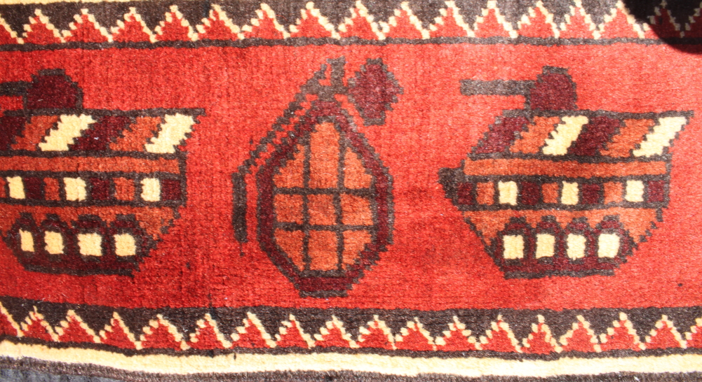 For sale: Afghan War Rug or Conflict Carpet