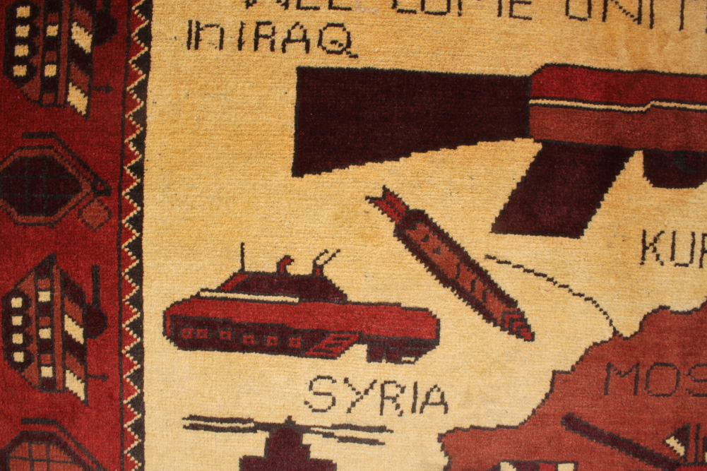 For sale: Afghan War Rug or Conflict Carpet