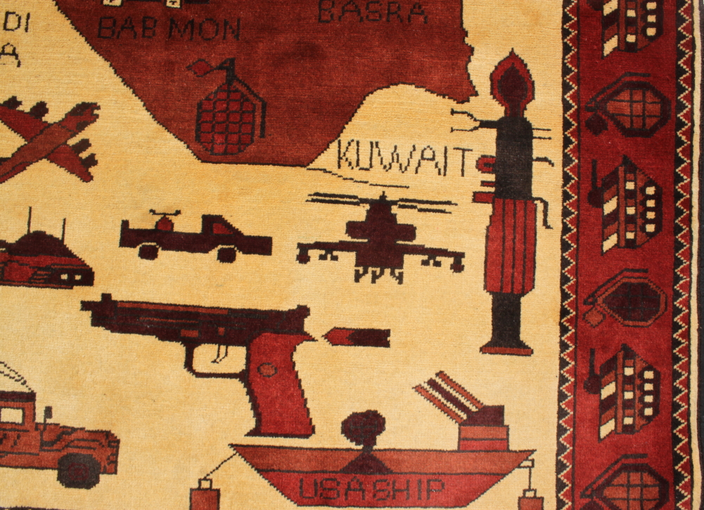 For sale: Afghan War Rug or Conflict Carpet