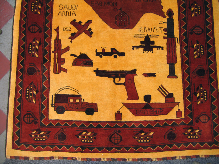 For sale: Afghan War Rug or Conflict Carpet