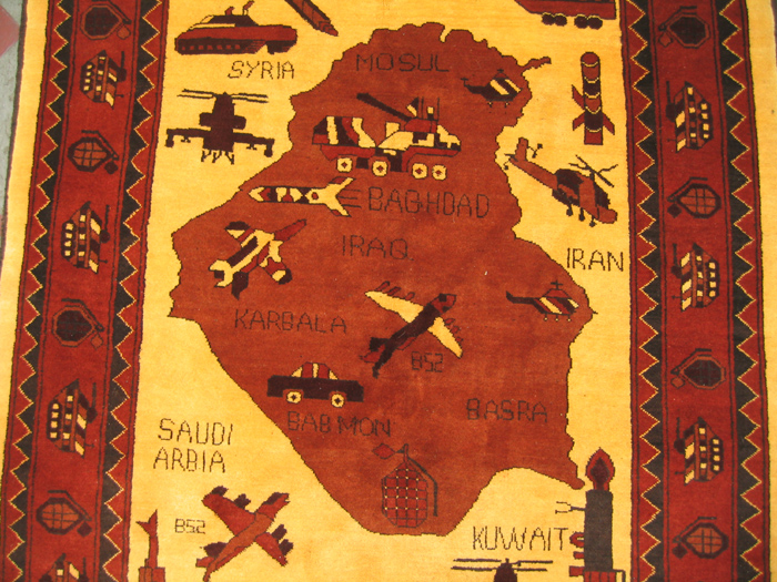 For sale: Afghan War Rug or Conflict Carpet