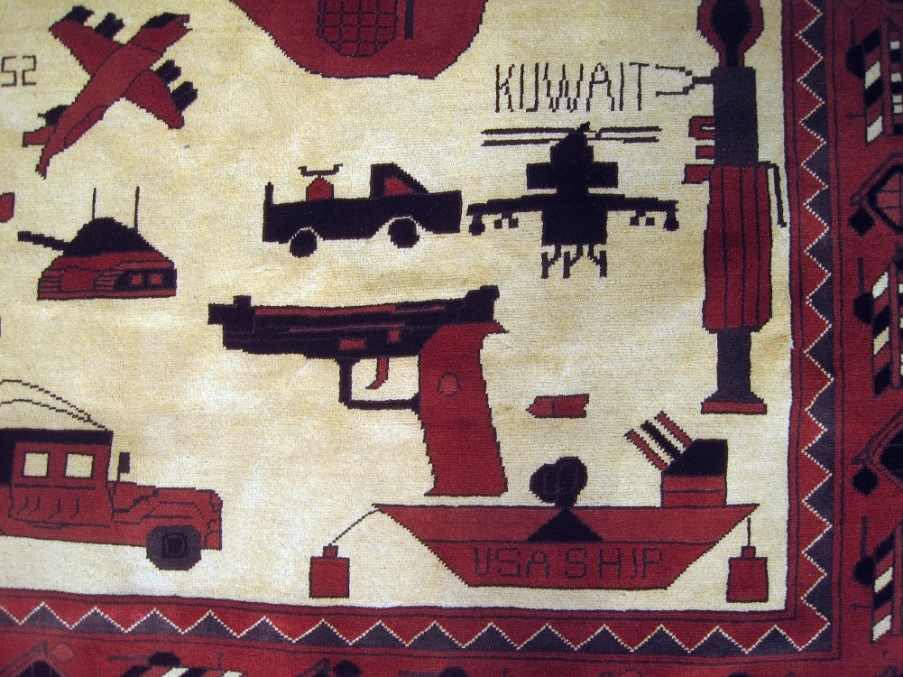 For sale: Afghan War Rug or Conflict Carpet