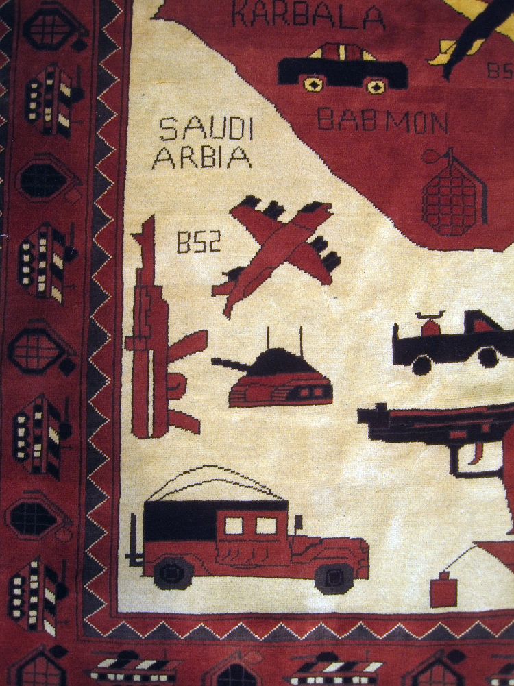 For sale: Afghan War Rug or Conflict Carpet