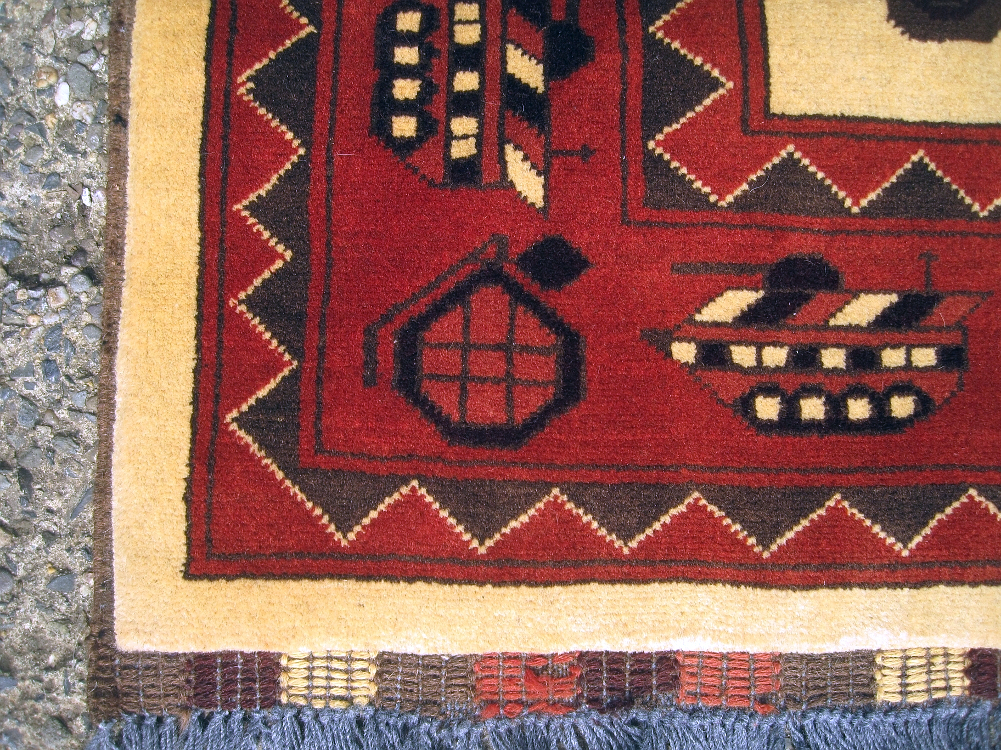 For sale: Afghan War Rug or Conflict Carpet