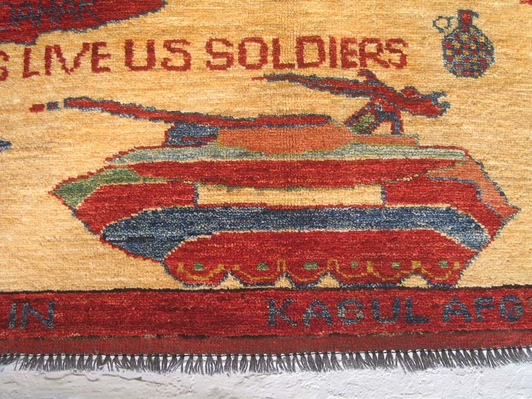 For sale: Afghan War Rug or Conflict Carpet