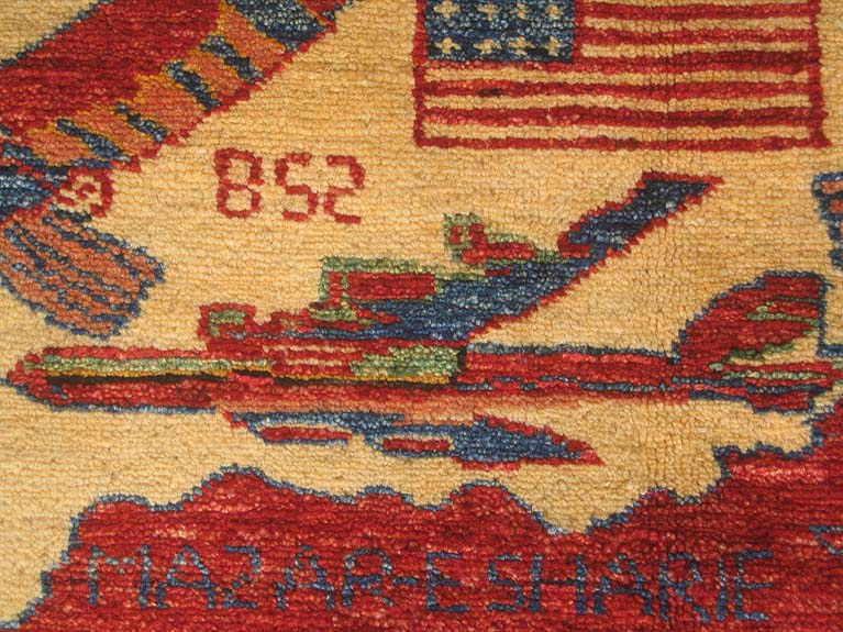 For sale: Afghan War Rug or Conflict Carpet