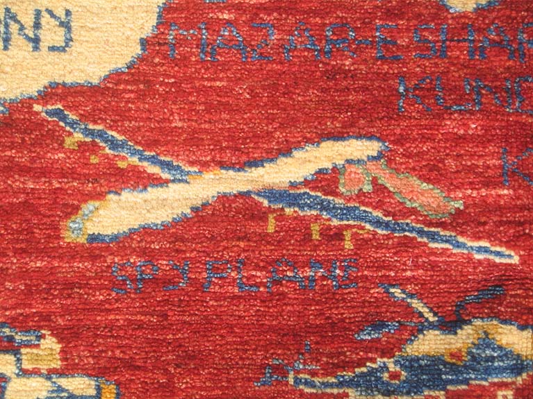 For sale: Afghan War Rug or Conflict Carpet