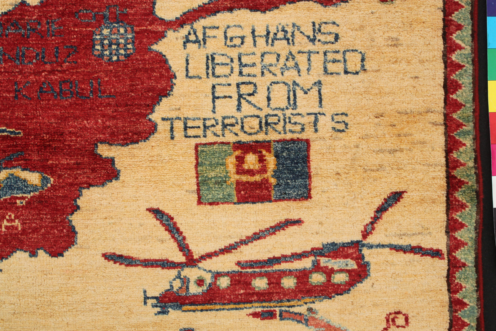 For sale: Afghan War Rug or Conflict Carpet