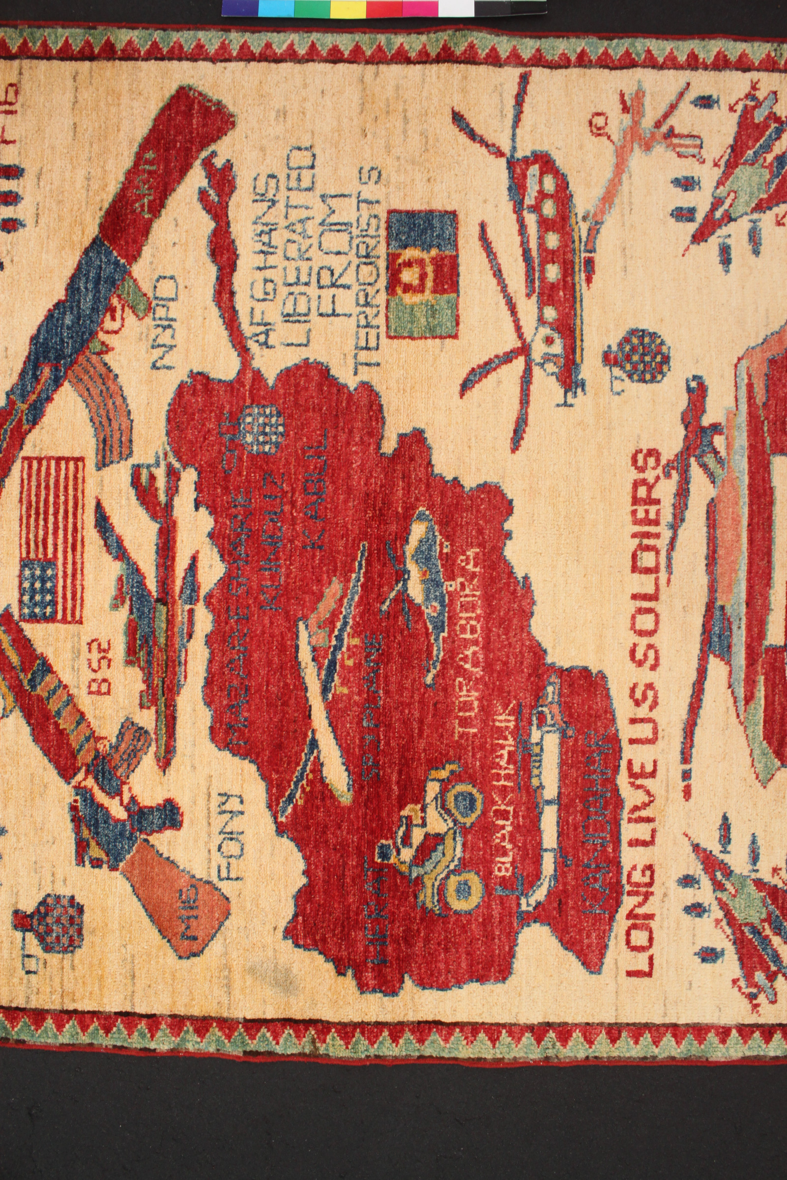 For sale: Afghan War Rug or Conflict Carpet