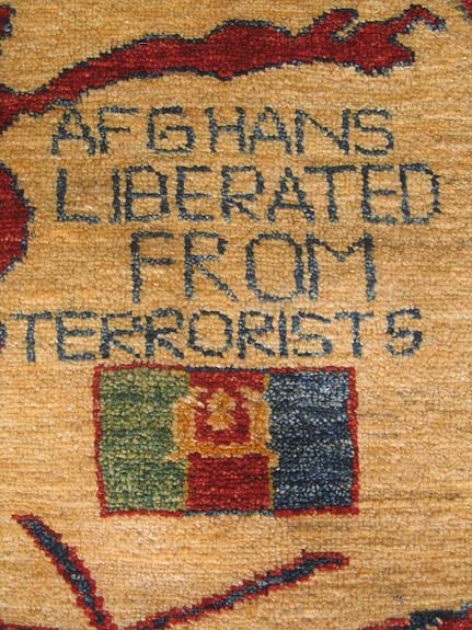 For sale: Afghan War Rug or Conflict Carpet