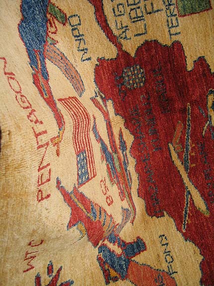 For sale: Afghan War Rug or Conflict Carpet