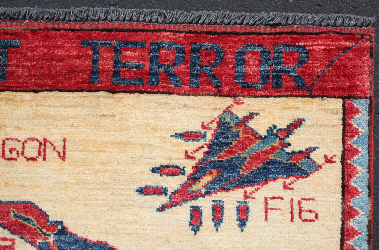 For sale: Afghan War Rug or Conflict Carpet