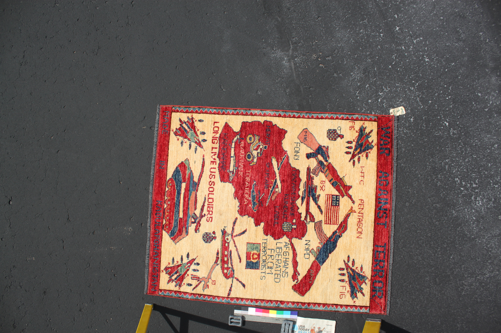 For sale: Afghan War Rug or Conflict Carpet