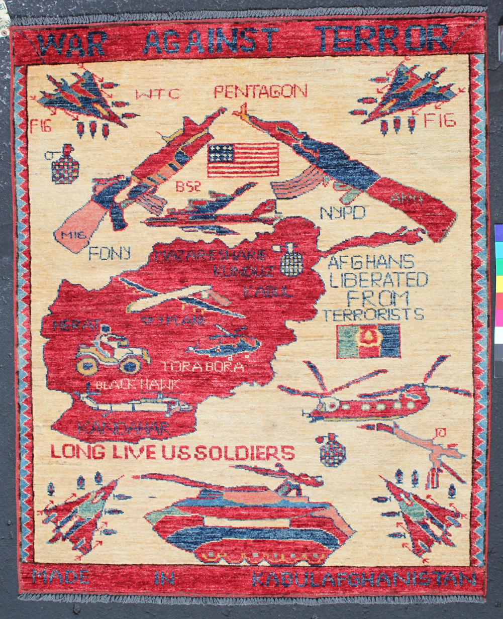 For sale: Afghan War Rug or Conflict Carpet