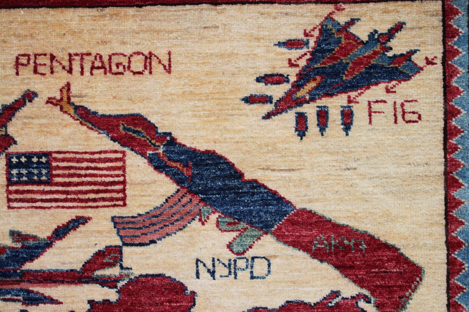 For sale: Afghan War Rug or Conflict Carpet