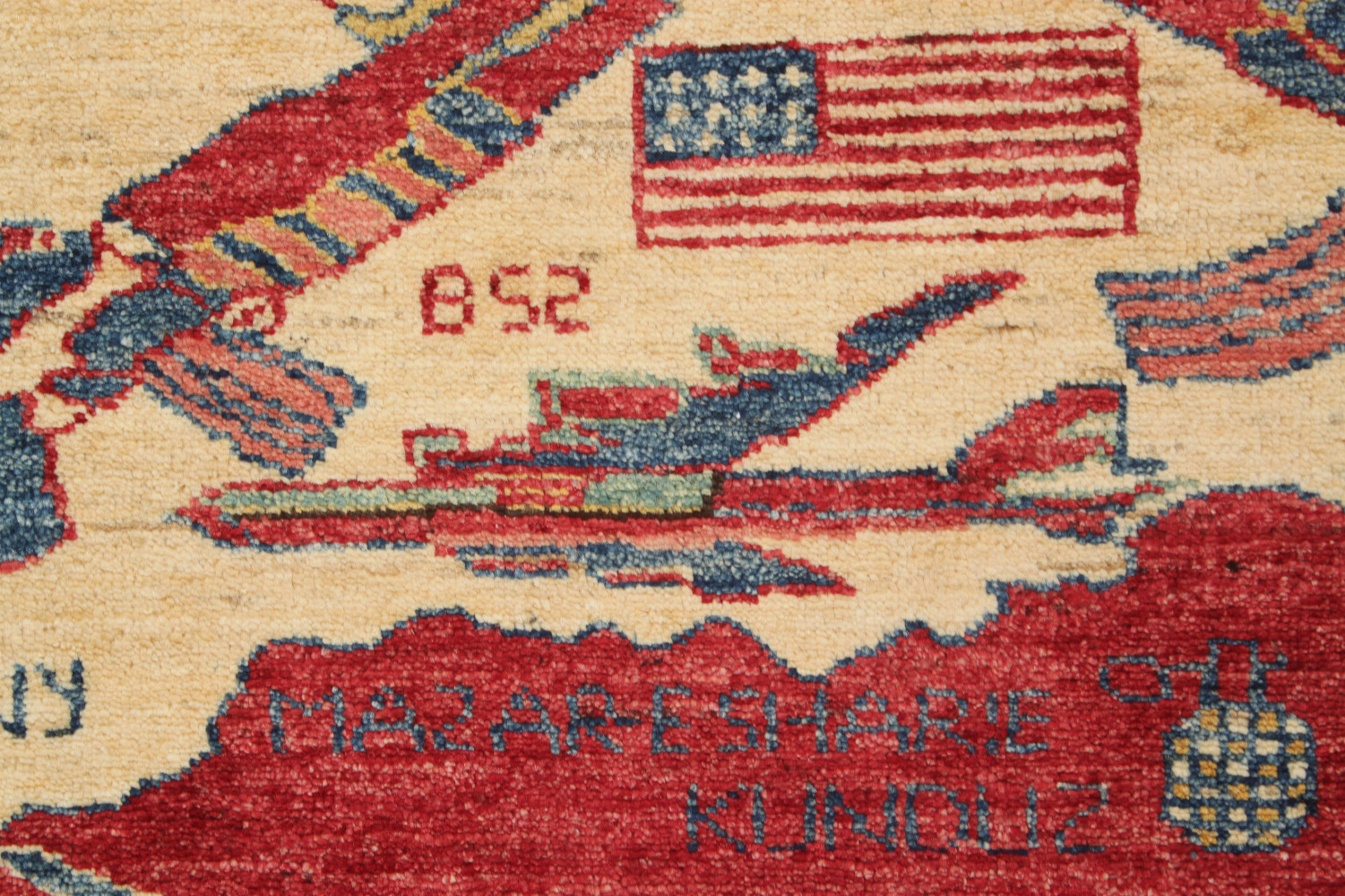 For sale: Afghan War Rug or Conflict Carpet