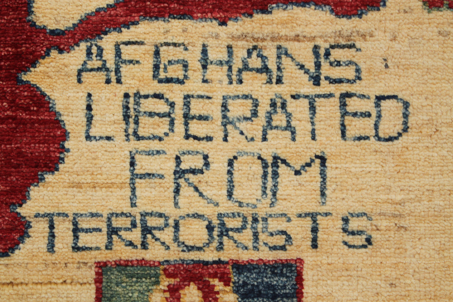 For sale: Afghan War Rug or Conflict Carpet