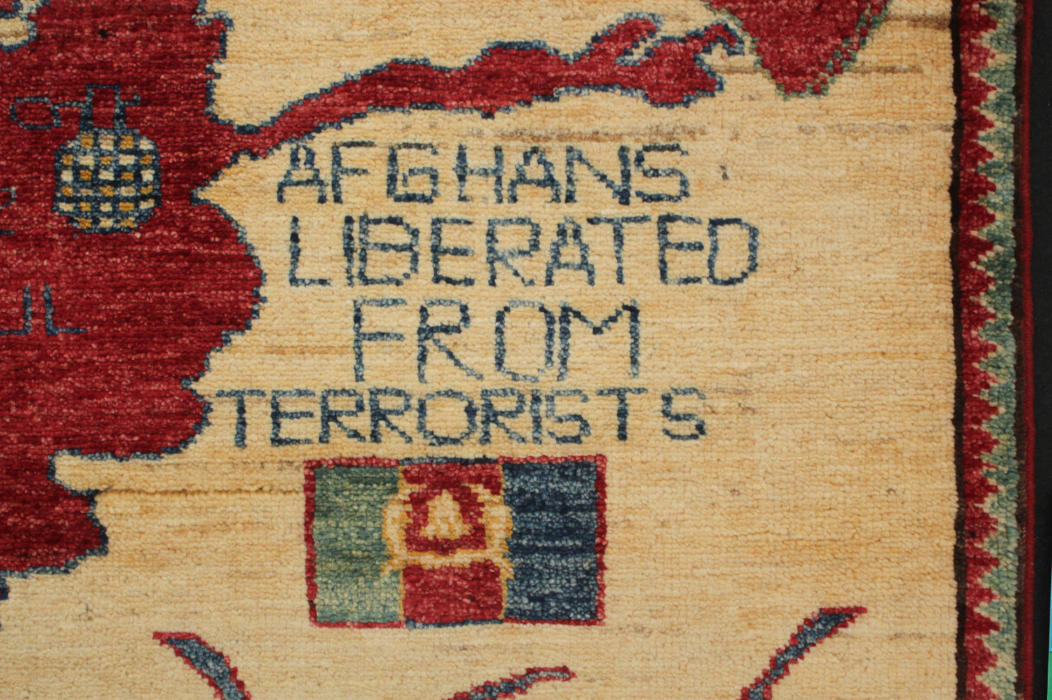 For sale: Afghan War Rug or Conflict Carpet