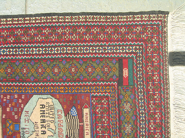 For sale: Afghan War Rug or Conflict Carpet