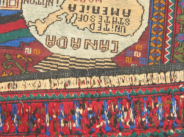 For sale: Afghan War Rug or Conflict Carpet