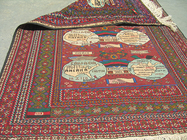 For sale: Afghan War Rug or Conflict Carpet