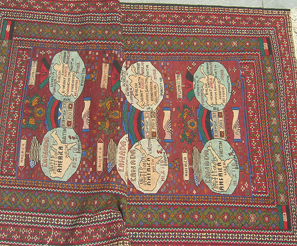 For sale: Afghan War Rug or Conflict Carpet