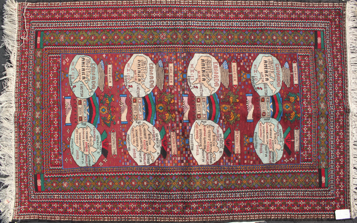 For sale: Afghan War Rug or Conflict Carpet