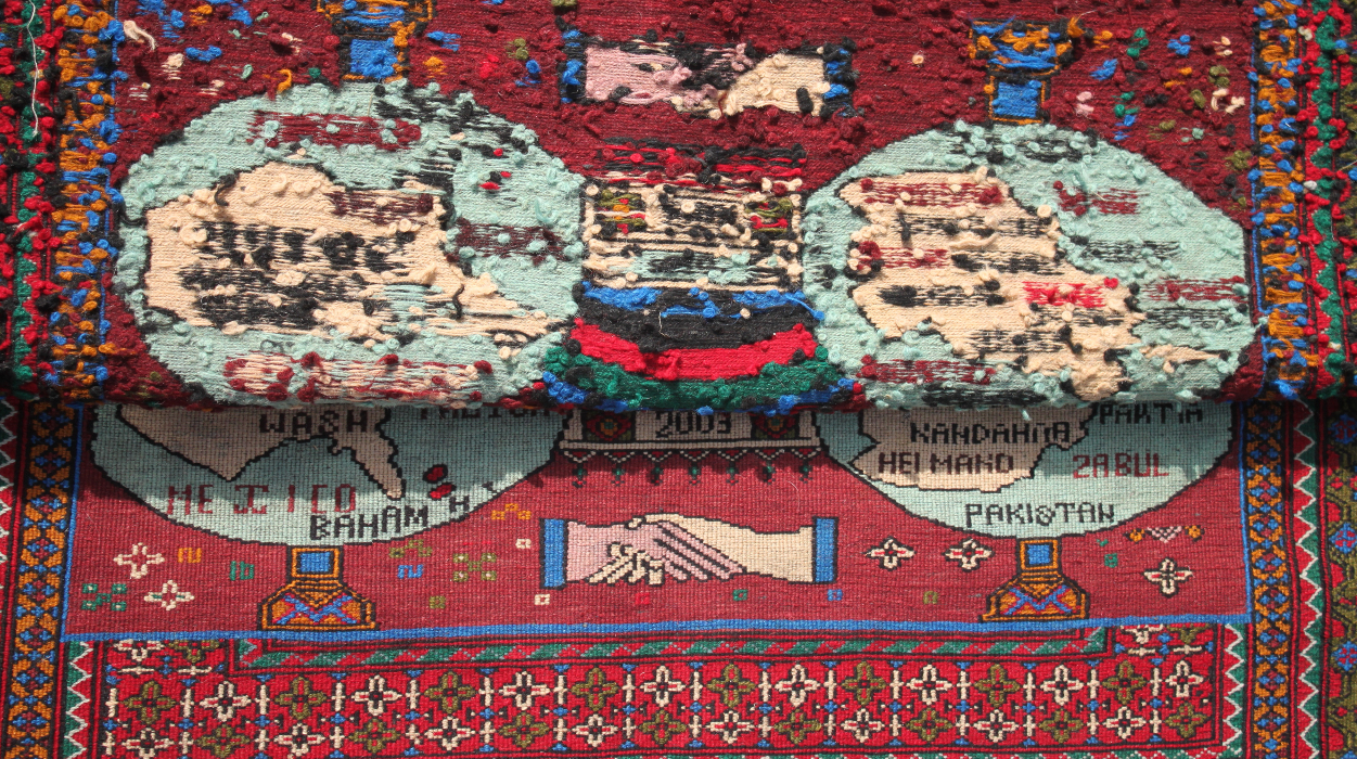 For sale: Afghan War Rug or Conflict Carpet